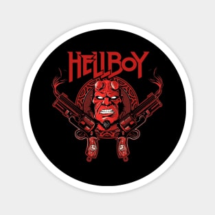 Hellboy Crest (Black Print) Magnet